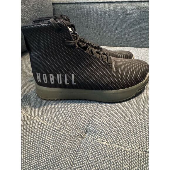 NWT NOBULL women’s Impact Outwork Edge high top sneakers size 7.5 black ivy cros - Picture 2 of 6